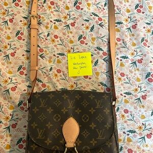 Louis Vuitton Saint Cloud Monogram Crossbody Bag
